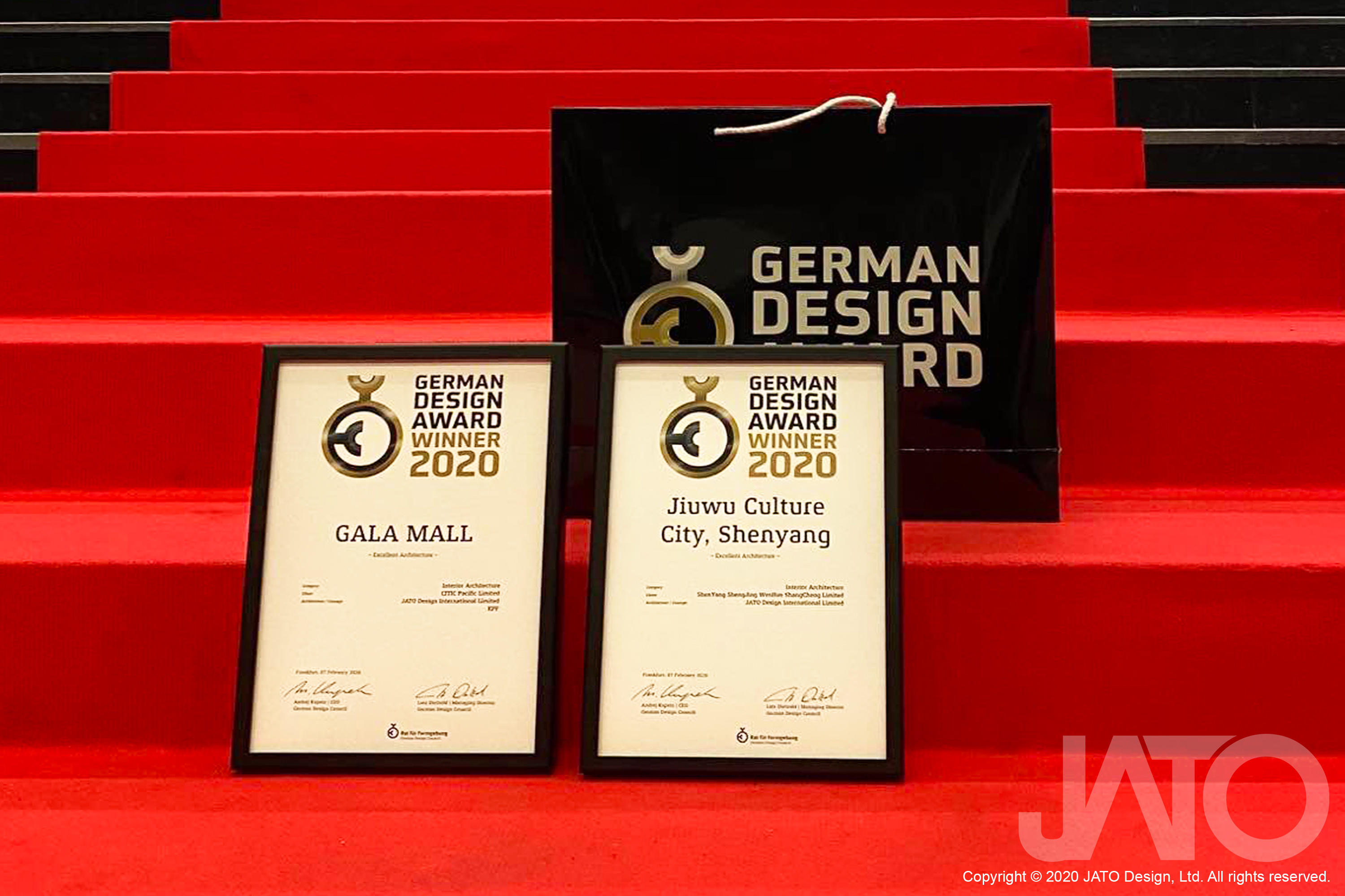 J&A x JATO获2020德国设计奖杰出室内设计殊荣